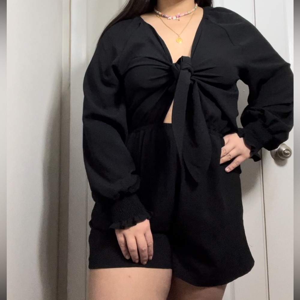 Romper Black, Size XL
